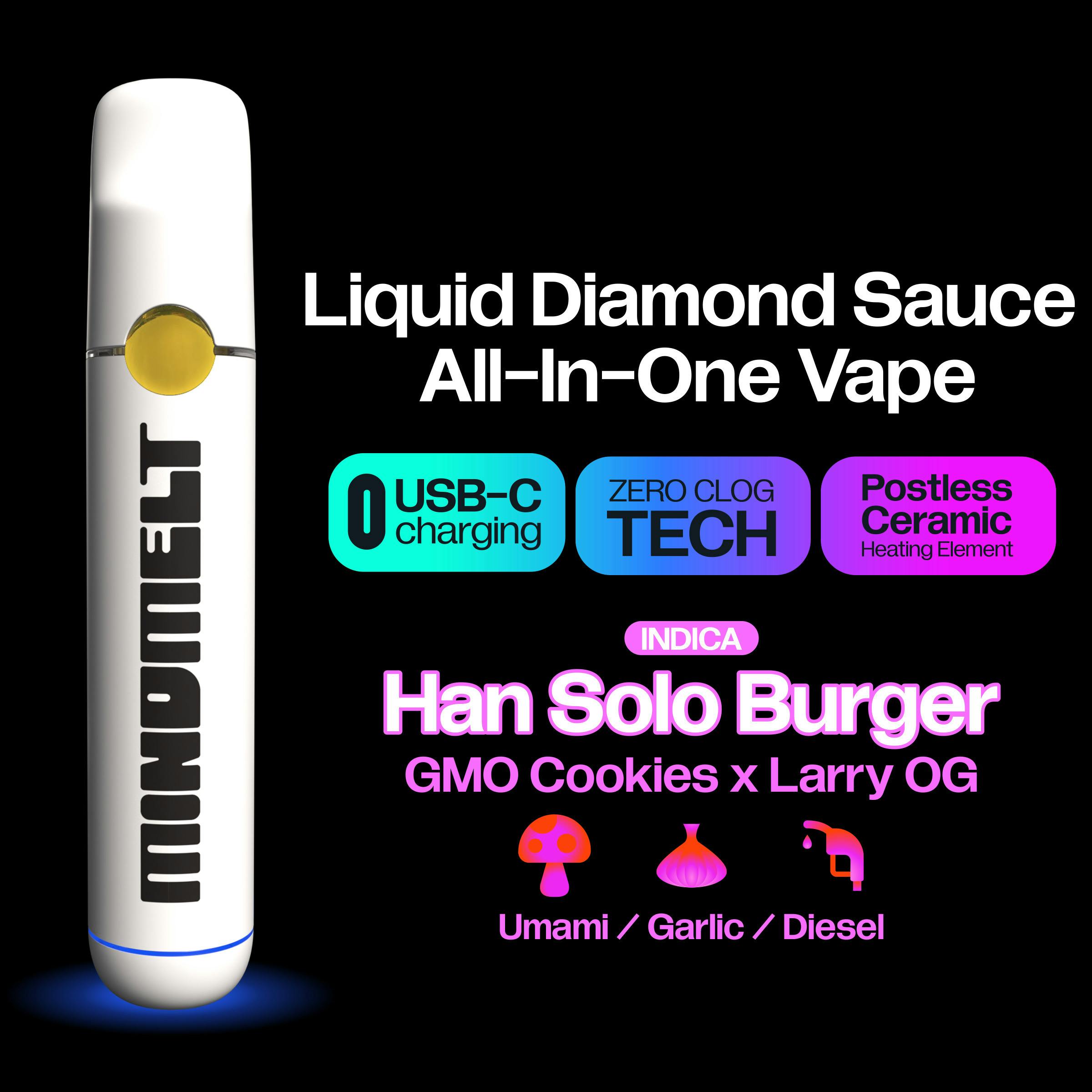 Han Solo Burger | Live Resin Disposable