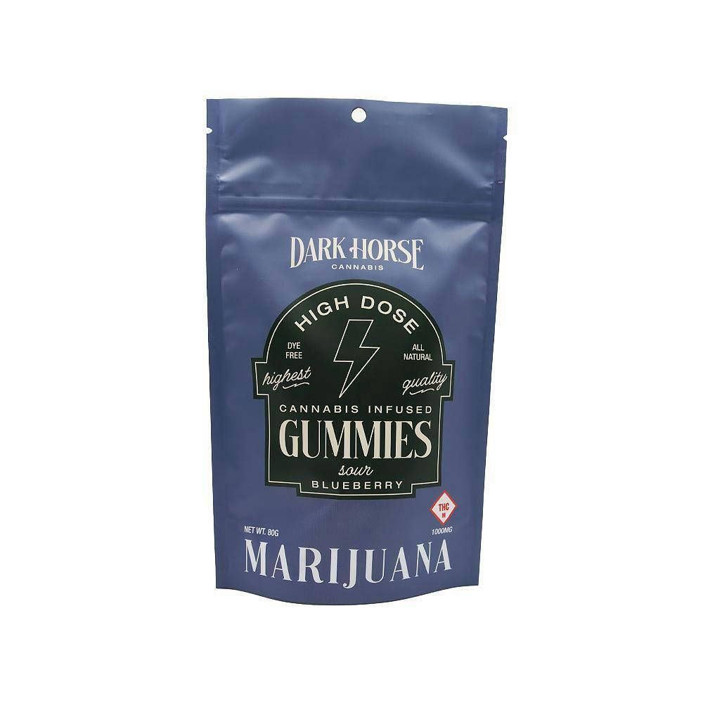 Sour Blueberry Gummies 10pk