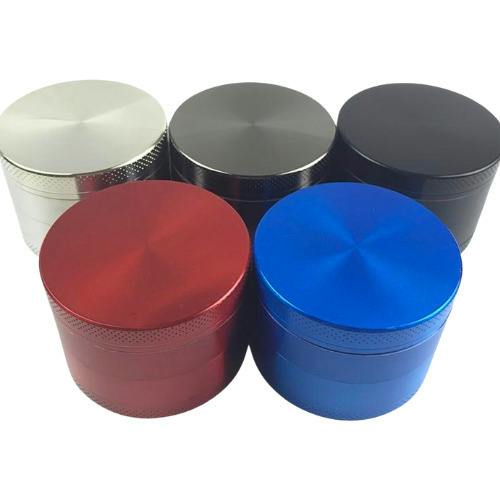 Luv Buds 50mm Zinc 4pc Grinder (Assorted Colors)