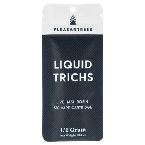 Pleasantrees Twisted Fruit Cake Live Hash Rosin 510 Cart 0.5g
