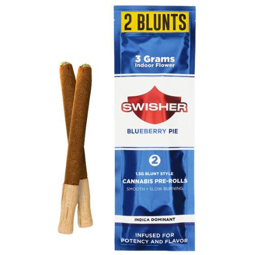 Swisher Blueberry Pie Infused Blunt 2 Pack 3g