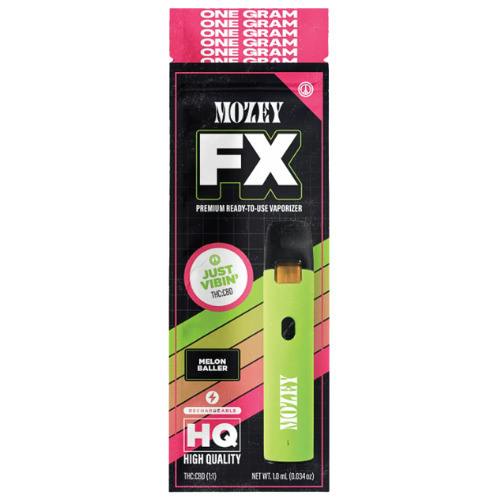 Mozey Melon Baller Disposable Vape Pen 1:1 THC/CBD 1g