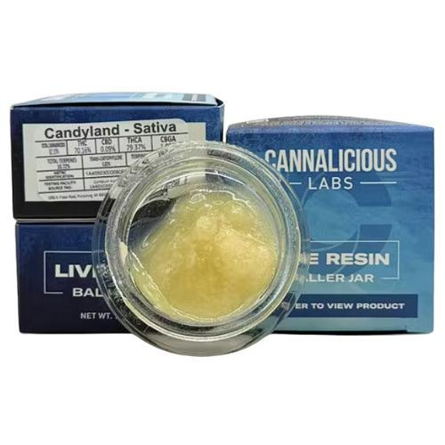 Cannalicious Candyland Sativa Live Resin Baller Jar
