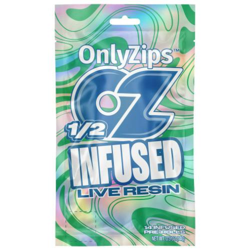 Only Zips Papaya Kush Indica Infused Pre-Rolls 14 Pack