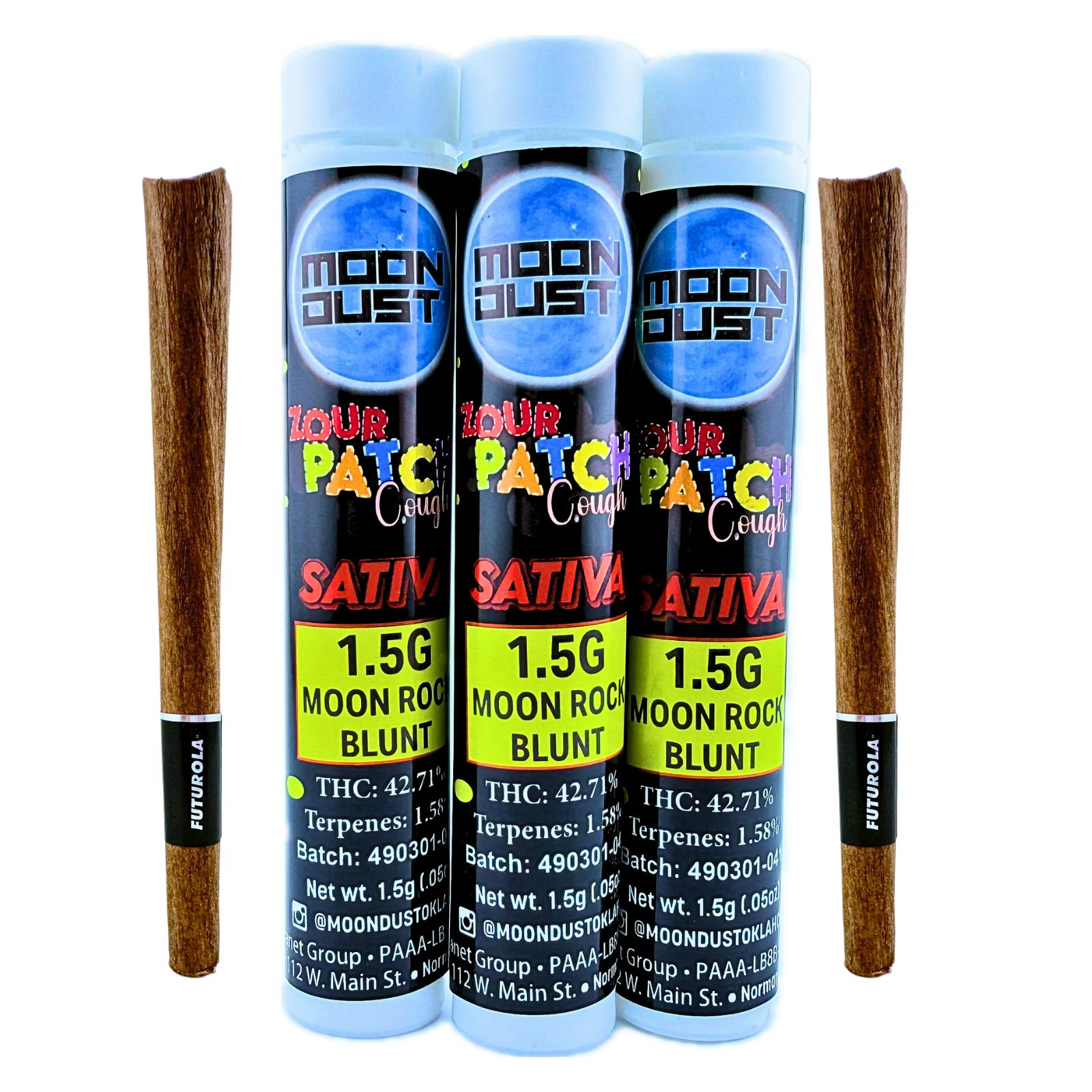 Moon Rock | Zour Patch Cough | Infused Blunt | 1.5g by MOON DUST