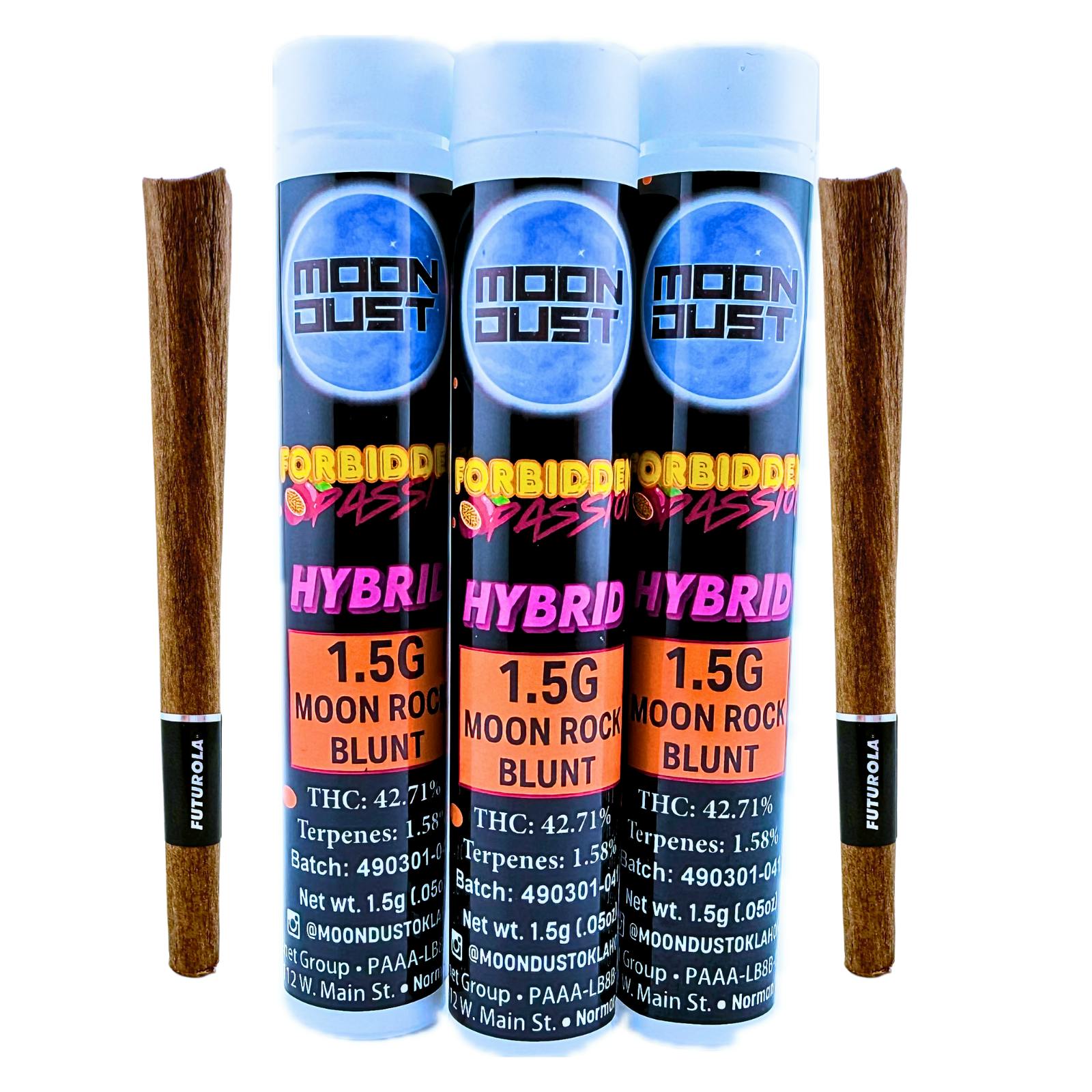 Moon Rock | Forbidden Passion | Infused Blunt | 1.5g by MOON DUST