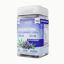 Dime Industries Hemp Gummies 1:1 - Nighttime Huckleberry