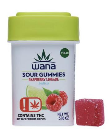 Wana Edibles 1000mg - Raspberry Limeade