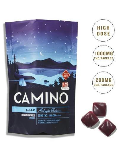Camino Gummies 1000mg - Sleep - Midnight Blueberry