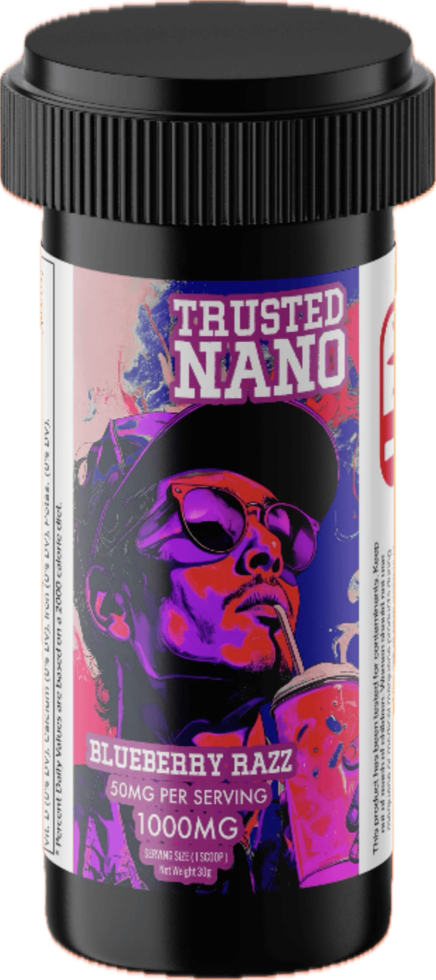Trusted Nano Powder 1000mg - Blueberry Razz