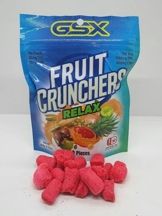 GSX Fruit Crunchers 1400mg - Relax