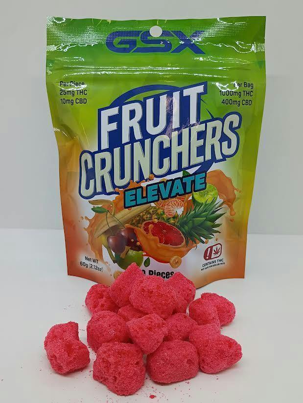 GSX Fruit Crunchers 1400mg - Elevate