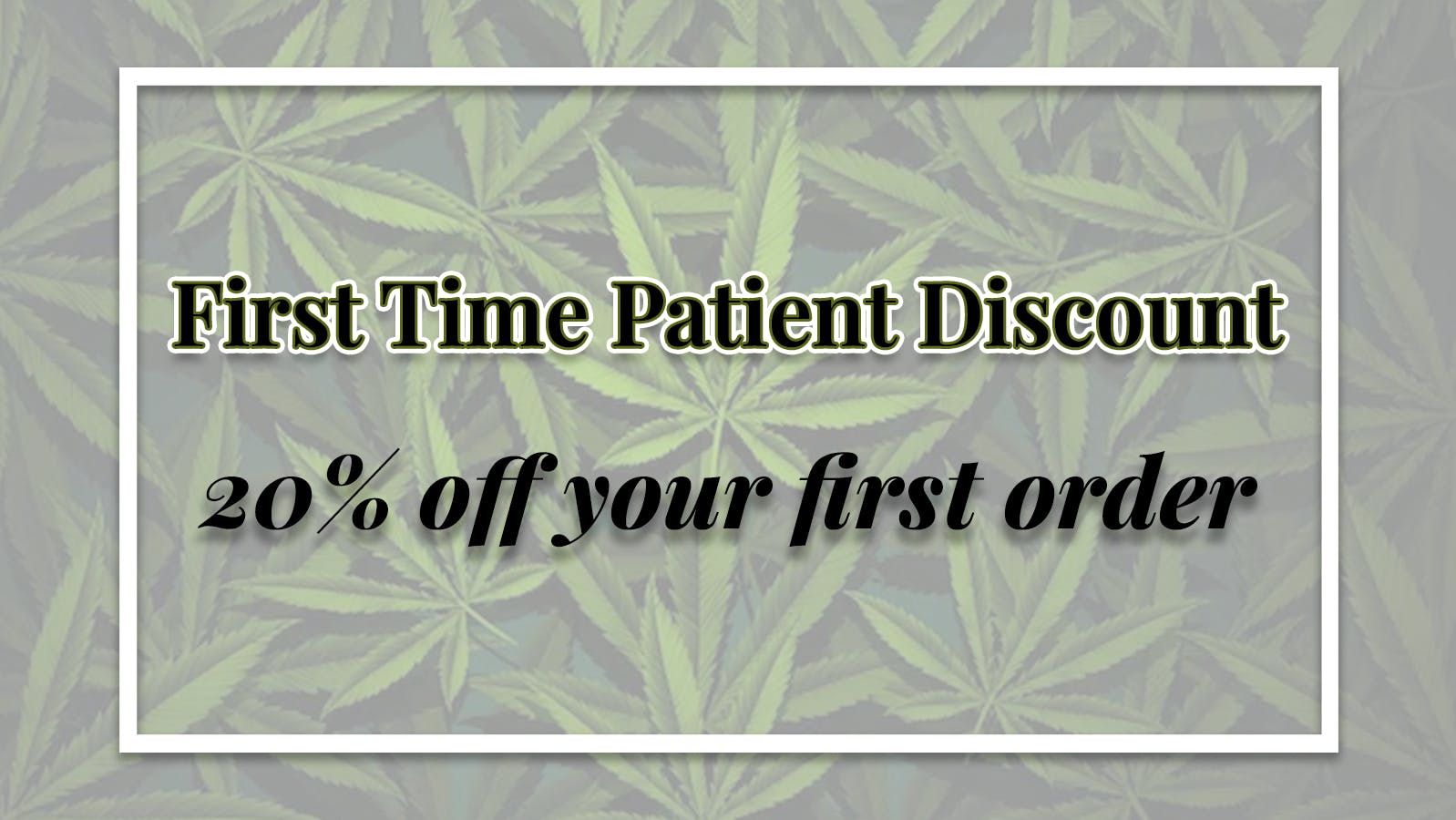 First Time Ordering ? 20 OFF! at The Source Weedmaps