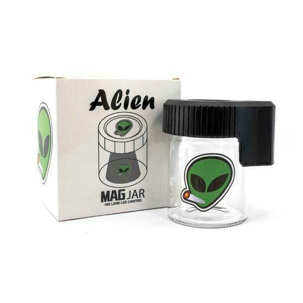 A51 - A51 - GLASS MAGNIFYING JARS at The Higher Path Dispensary and Delivery