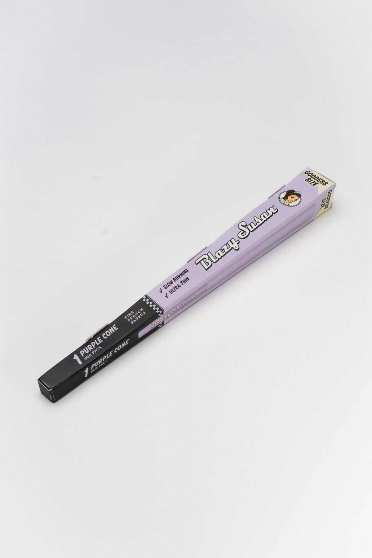 BLAZY SUSAN - BLAZY SUSAN PURPLE GODDESS SIZE SINGLE CONE - BLAZY SUSAN PURPLE GODDESS SIZE SINGL... at The Higher Path Dispensary and Delivery