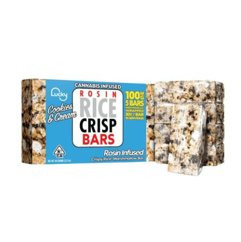 Cookies Cream Rice Crispy Bar