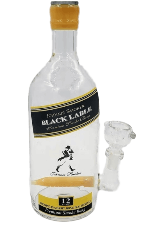 THE HIGHER PATH - BLACK LABLE JOHNNIE SMOKER BONG - BLACK LABLE JOHNNIE SMOKER BONG