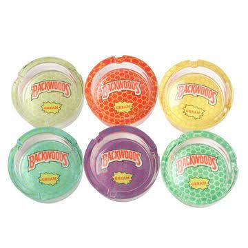 BACKWOODS - BACKWOODS GLASS ASHTRAY - BACKWOODS GLASS ASHTRAY