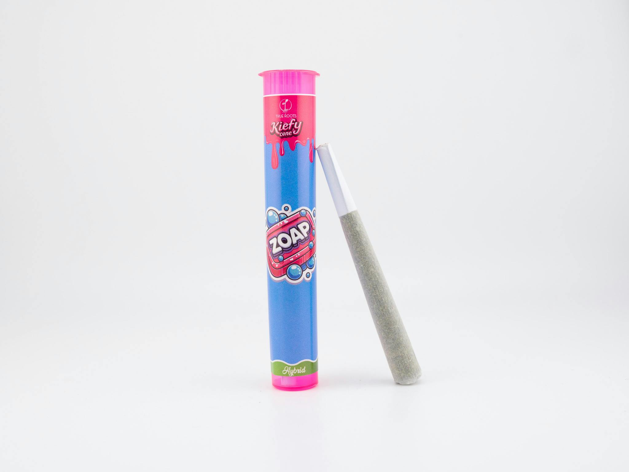 True Roots Kiefy Cone Zoap (H) 1g Infused Preroll