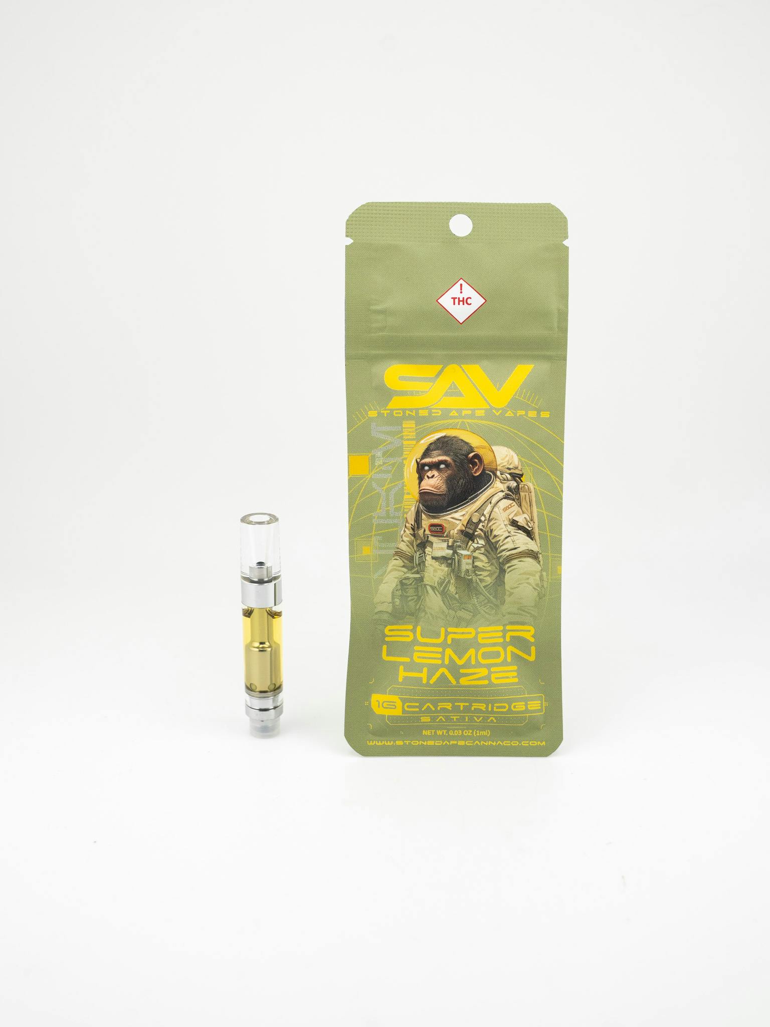 SACC Super Lemon Haze (S) 1g Cart