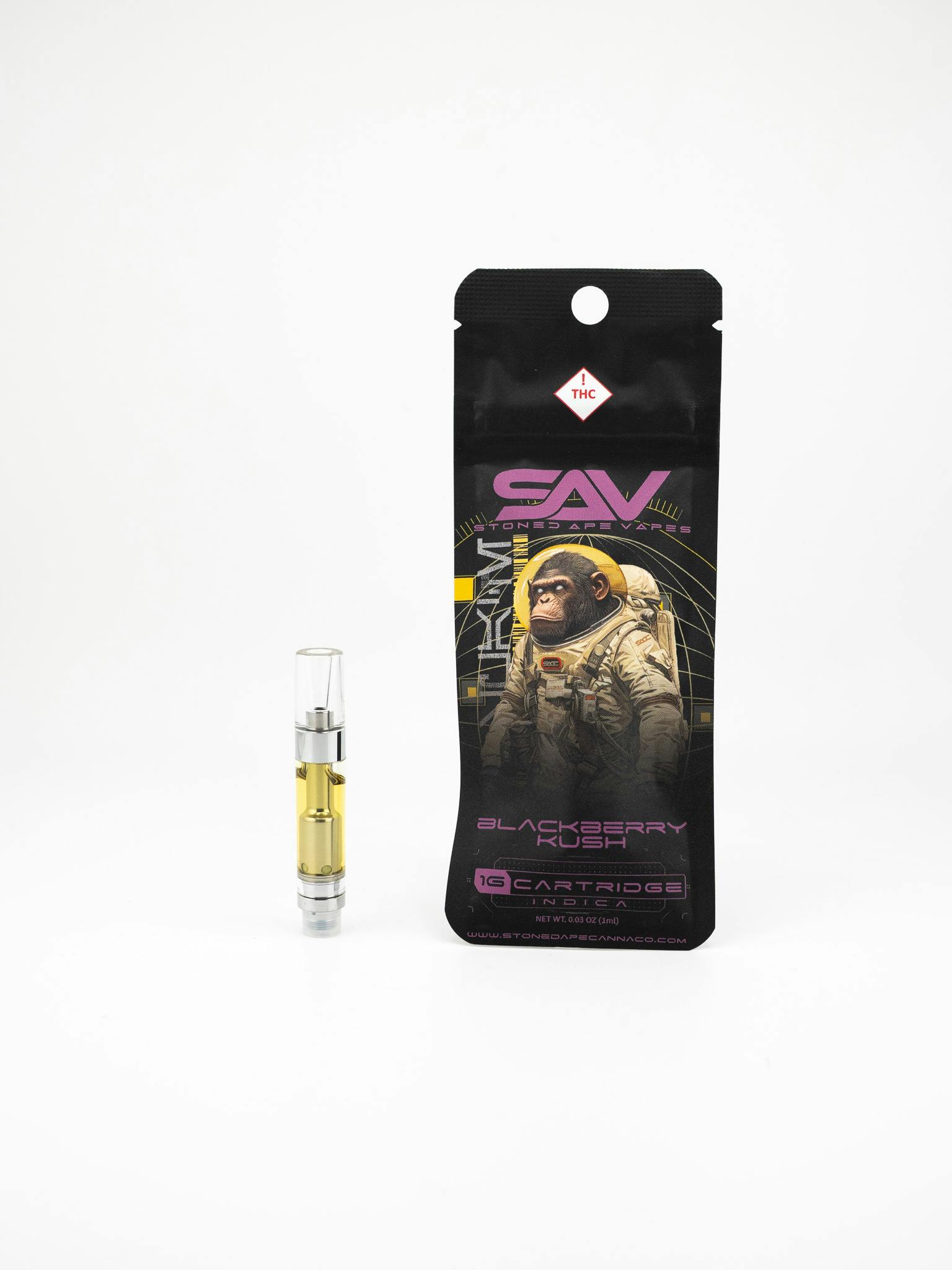SACC Blackberry Kush (I) 1g Cart
