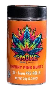 SMOKE - SUNGROWN PREROLL MULTIPACK - CHERRY PINK RUNTZ - 20G