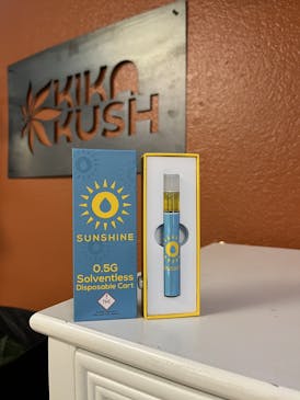 Sunshine Extracts - Rosin Disposable - 500mg - GMO Rootbeer