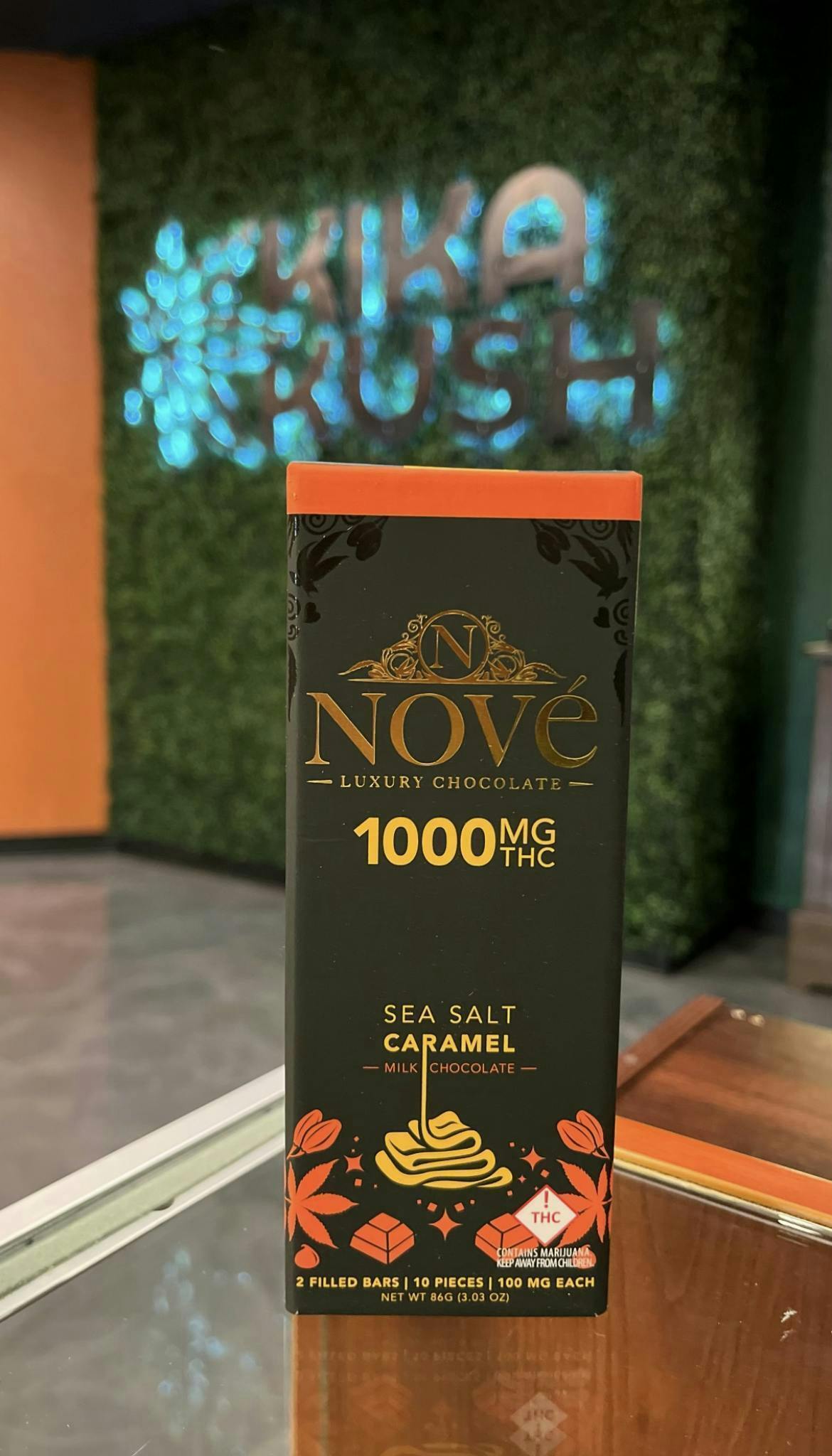 Nove - Chocolate Bar - Sea Salt Caramel 1000mg