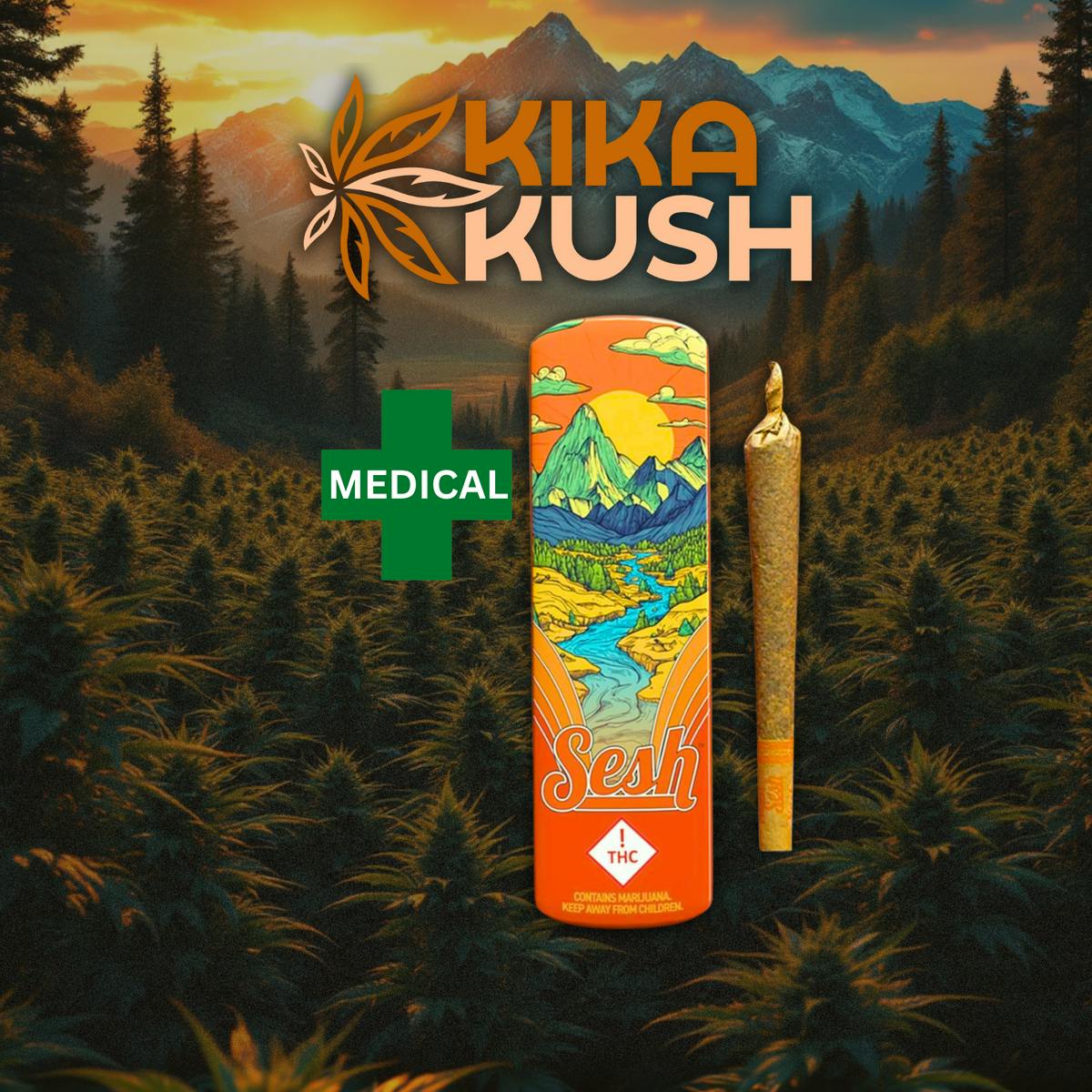 Sesh - Infused Pre-Roll - .75g - Alien Bubba x SLH x Old Toby