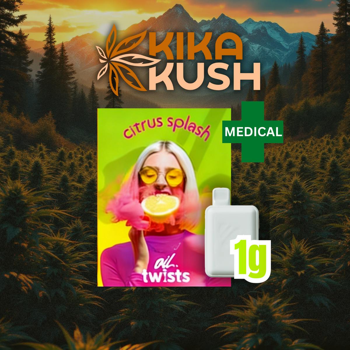 Craft - Twist Disposables - 1g - Citrus Splash
