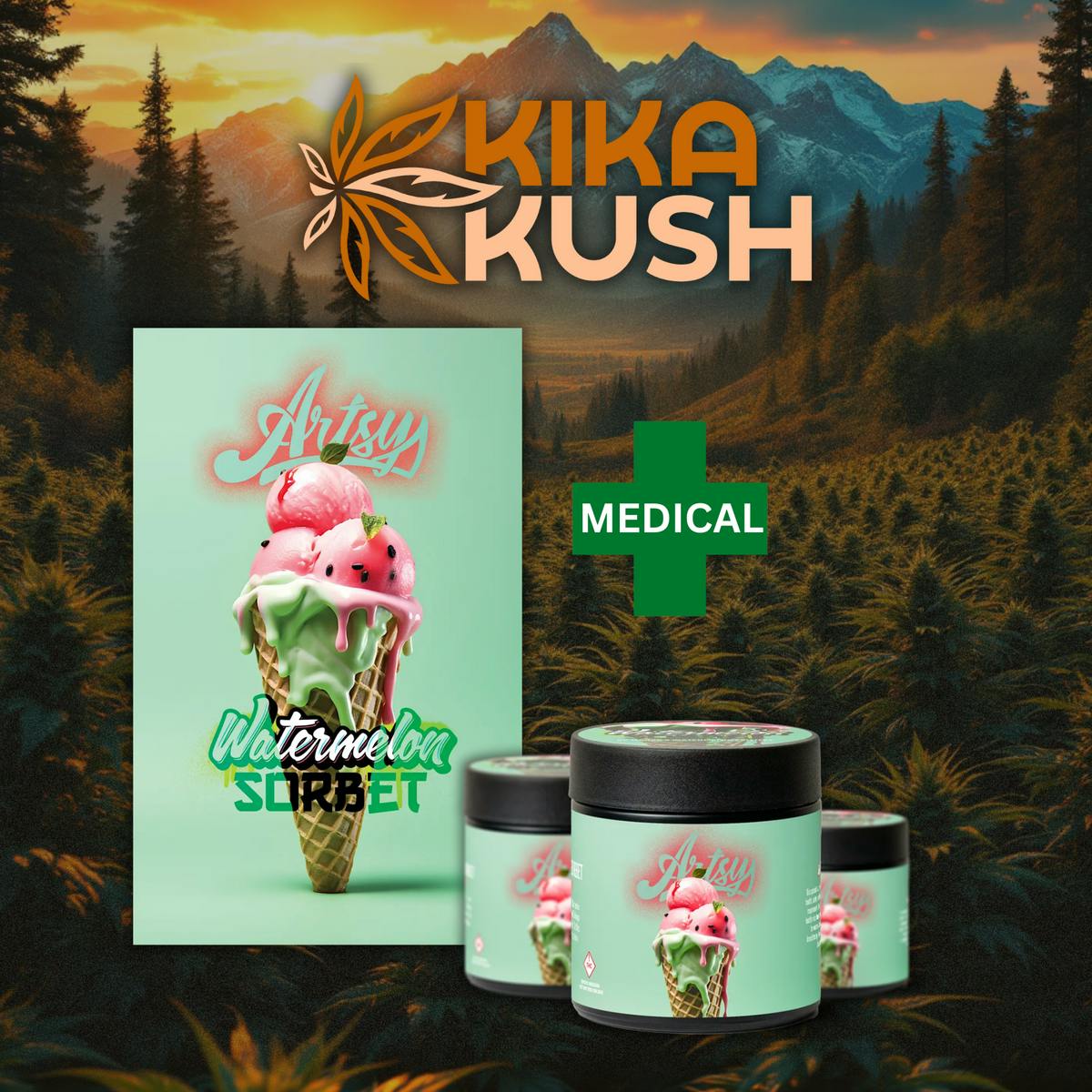 Artsy - Watermelon Sorbet (S/H)