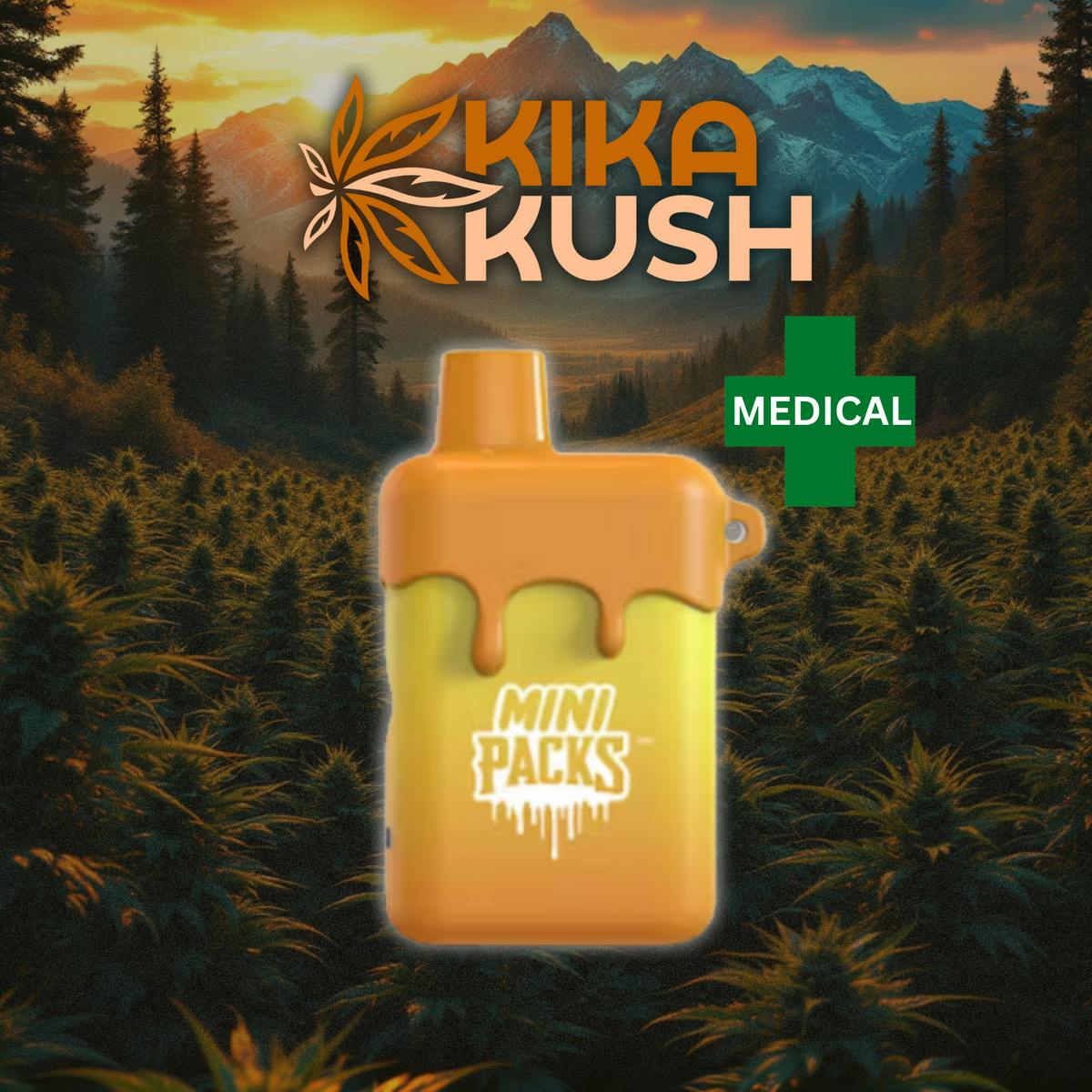 Mini Packs Pods - Disposable - 1000mg - Orange Creamsicle (H)