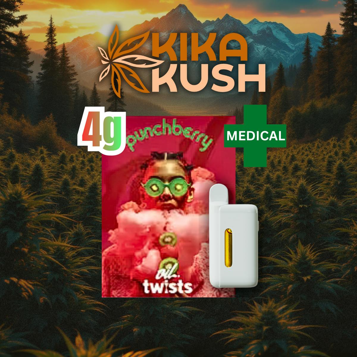 Craft - Twist Disposable - 4g - - Punchberry