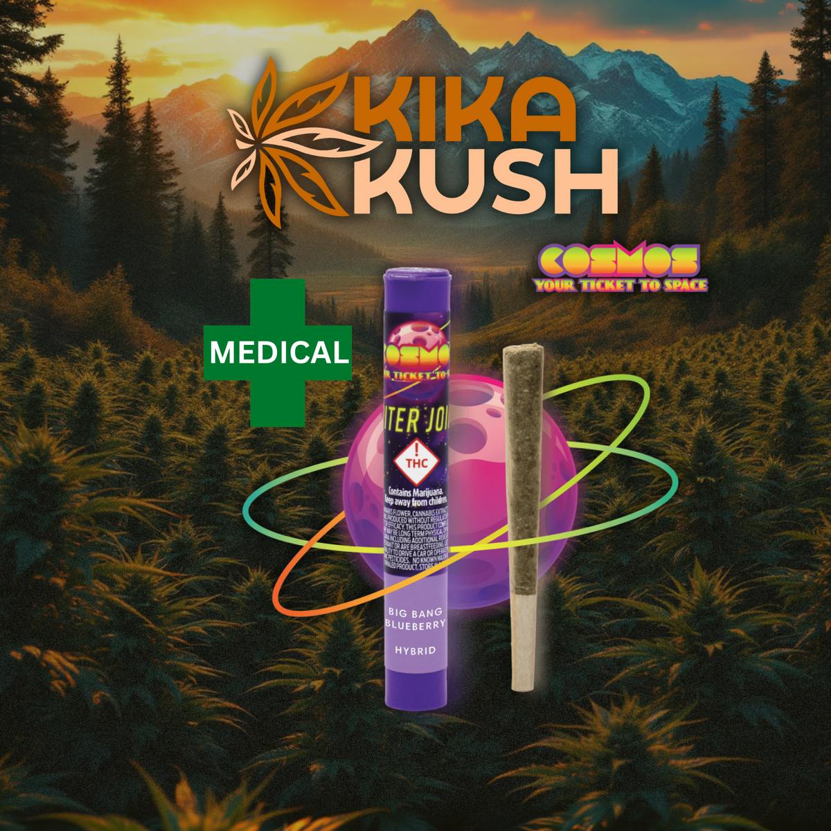 Stratos - Jupiter Joints - Infused Pre-roll - 1g - Solar Burst