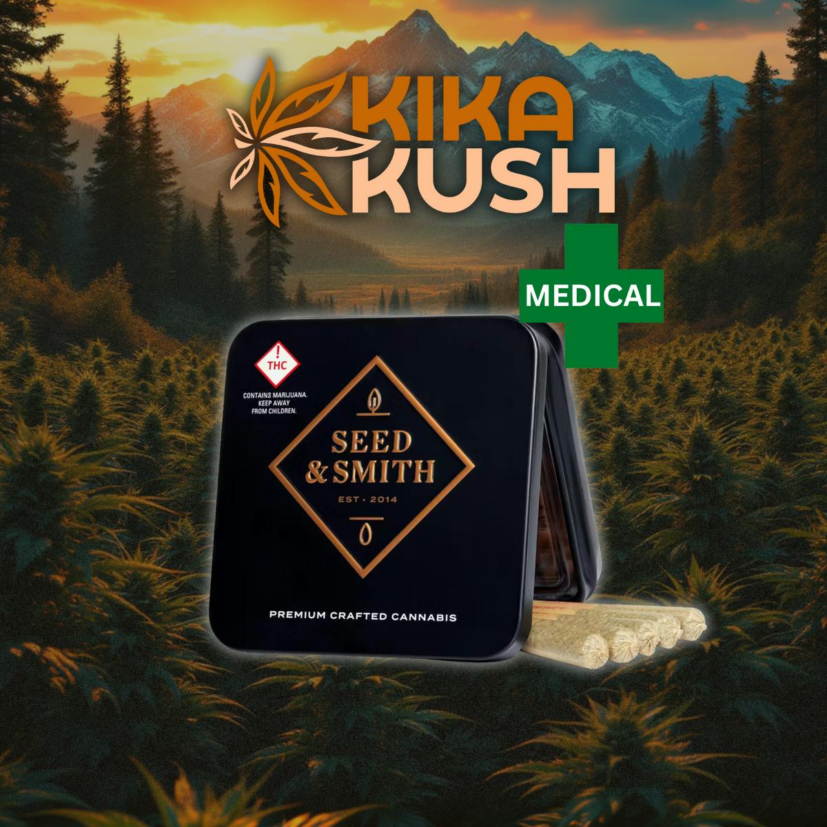 Seed & Smith - Infused Pre-Roll Pack 2.5g - Scotch And Soda