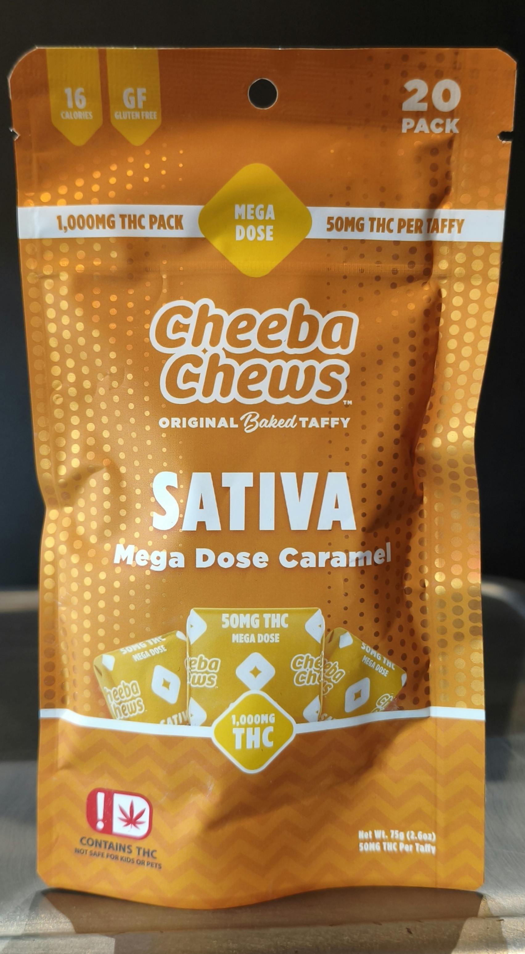 Cheeba Chews® — Sativa Caramel MEGA Dose