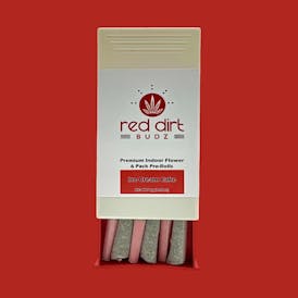 Ice Cream Cake Red Dirt Pre-Roll Pack 6g