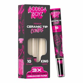 3 Pack Bodega Boyz Cones 1g