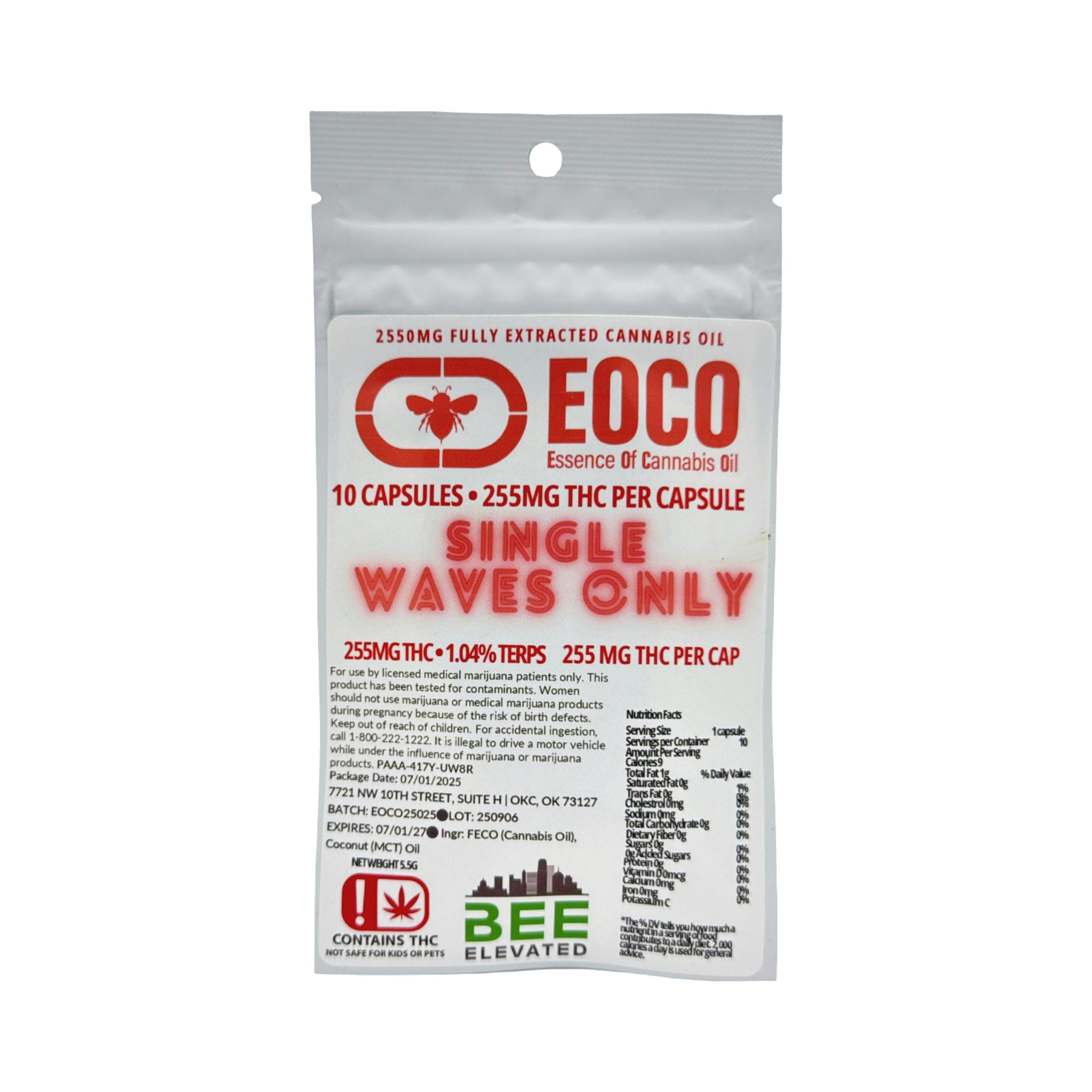 Single Wave FECO Capsule 2550mg