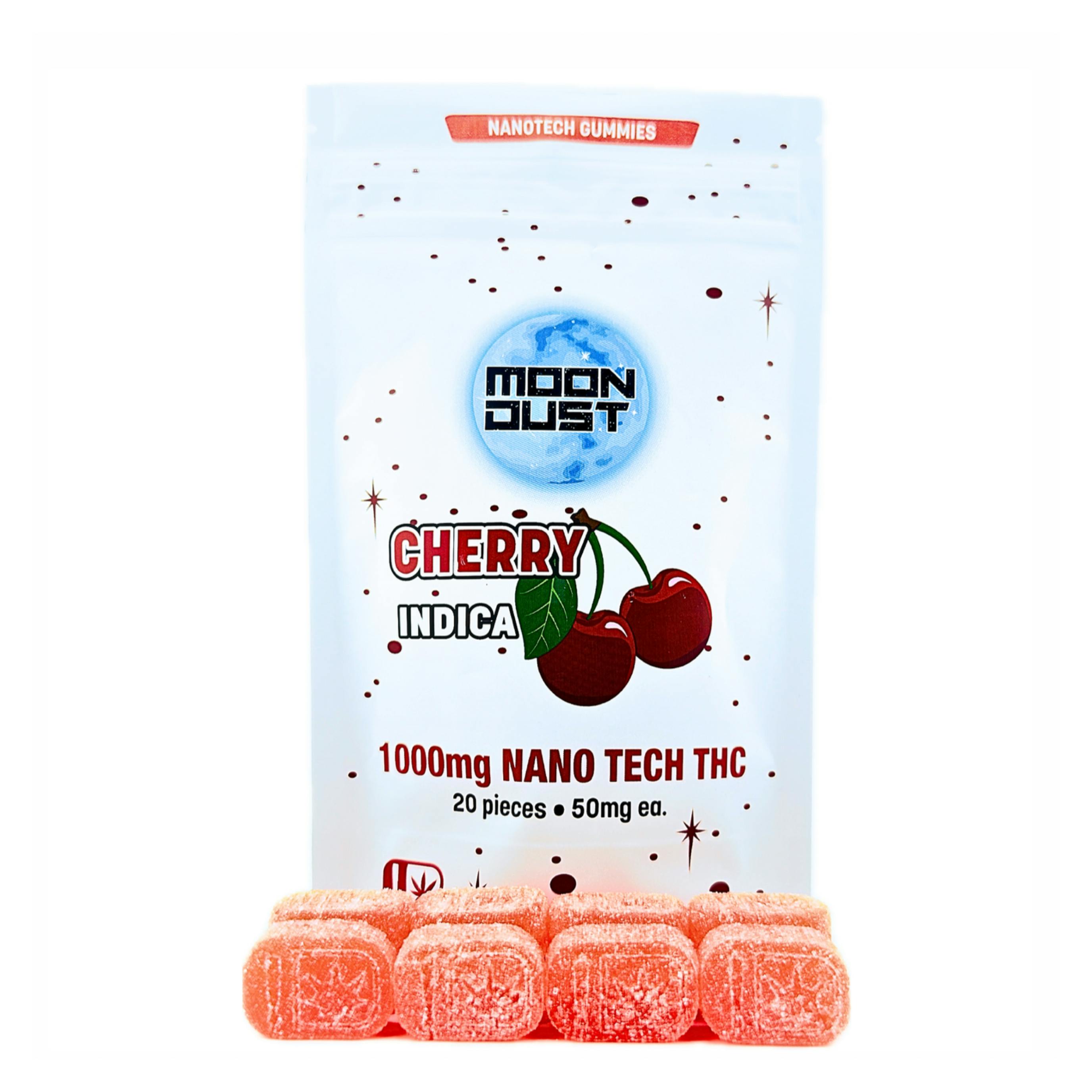 Cherry Night Time 1:1+CBN Moon Dust Gummies 1000mg