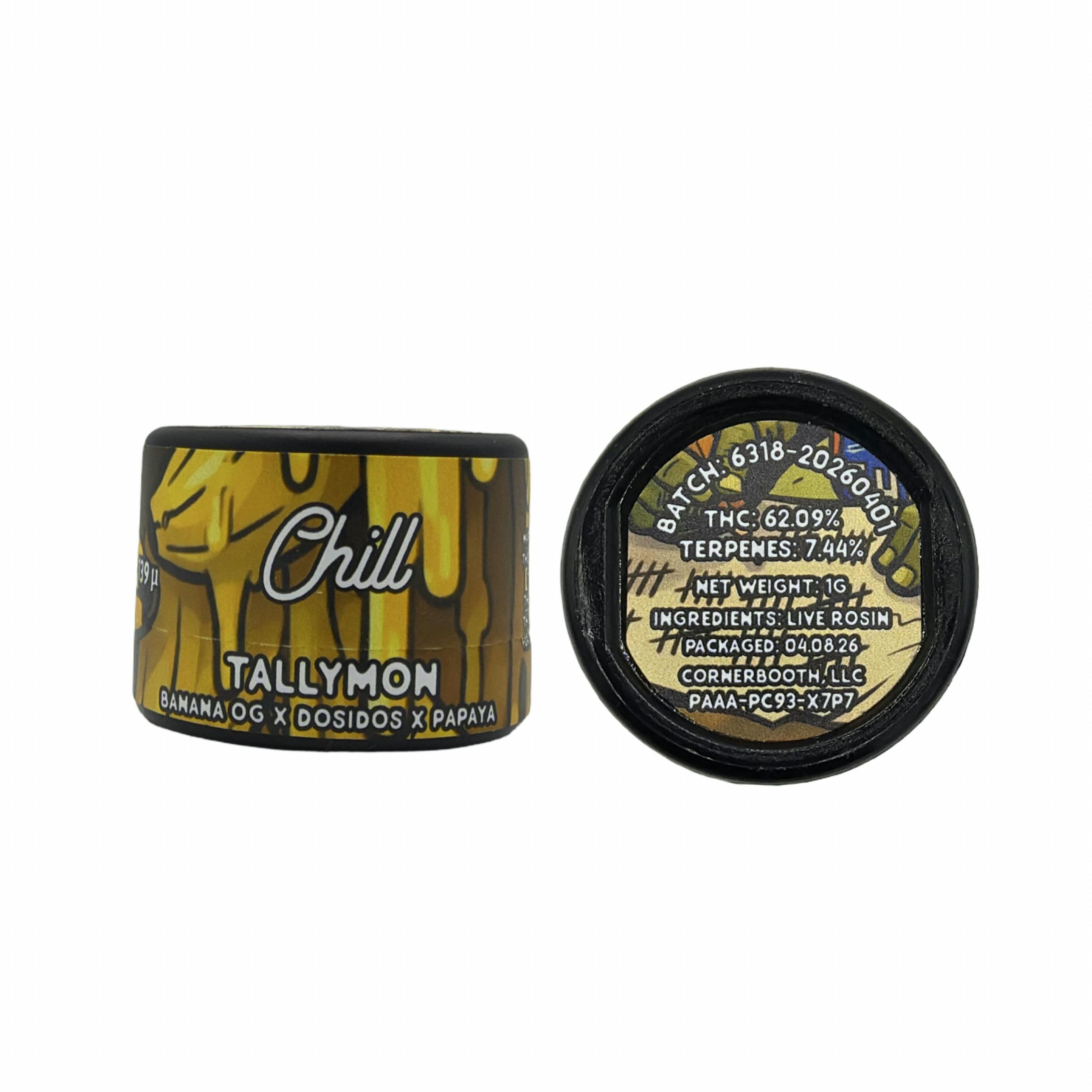 Tallymon CHILL Live Rosin 1g