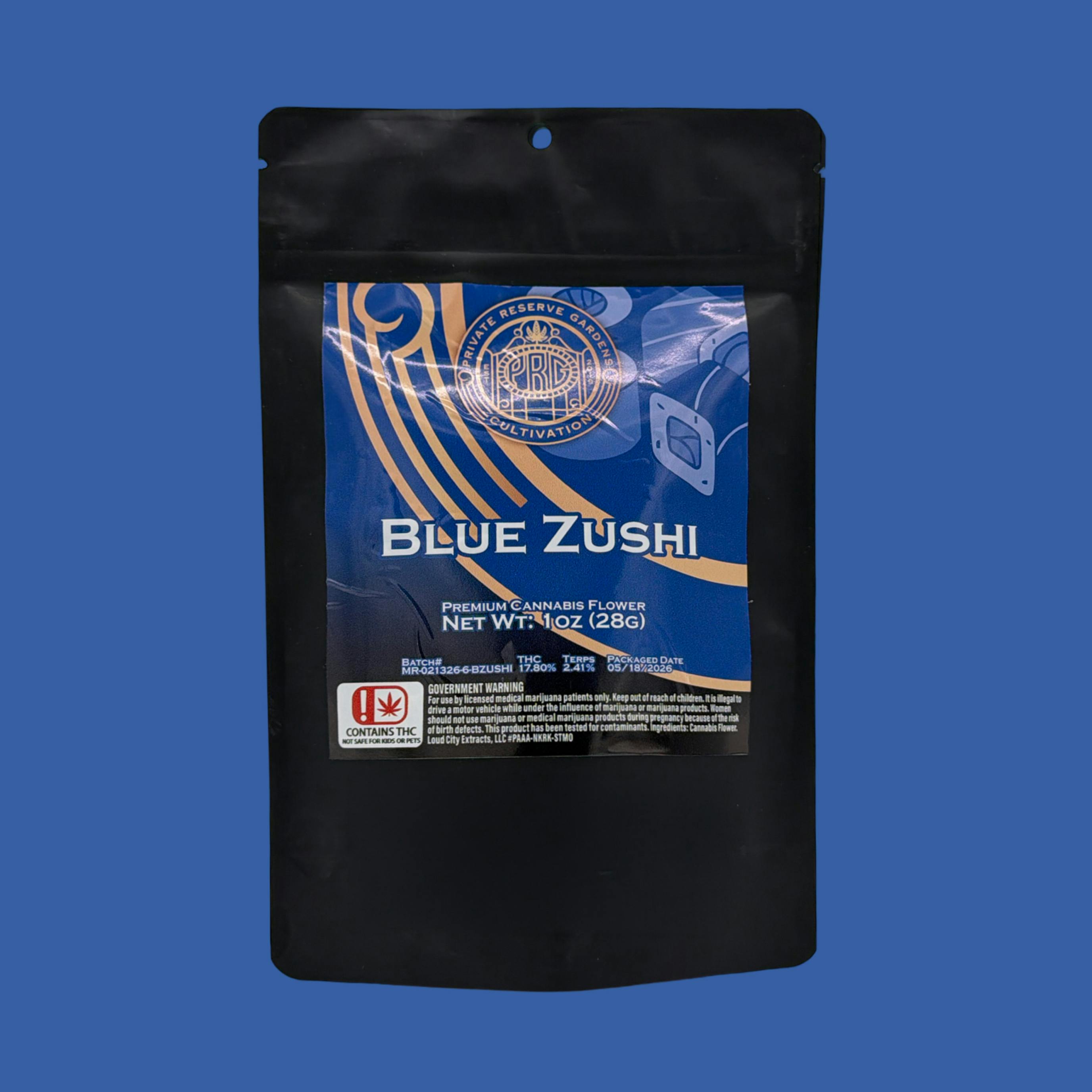 Blue Zushi $80 PRG Oz Deal 28g