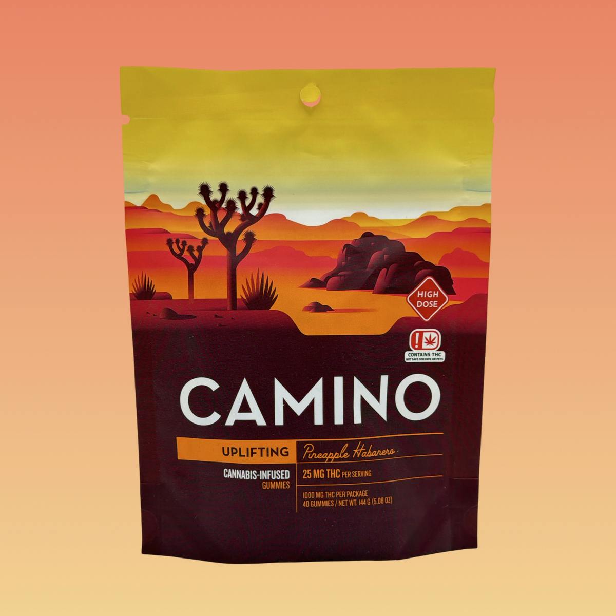 Pineapple Habanero High Dose Camino Gummies 1000mg
