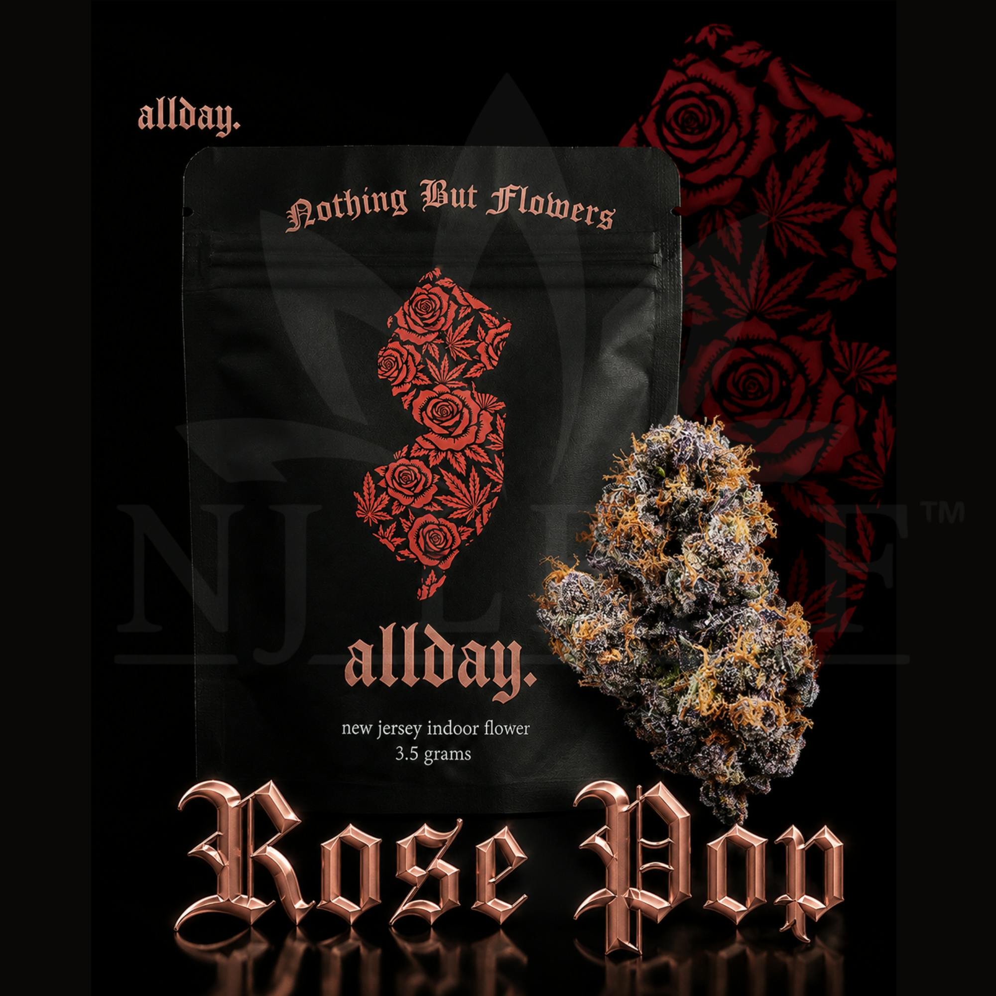 ALLDAY | ROSE POP | 3.5G | FLOWER