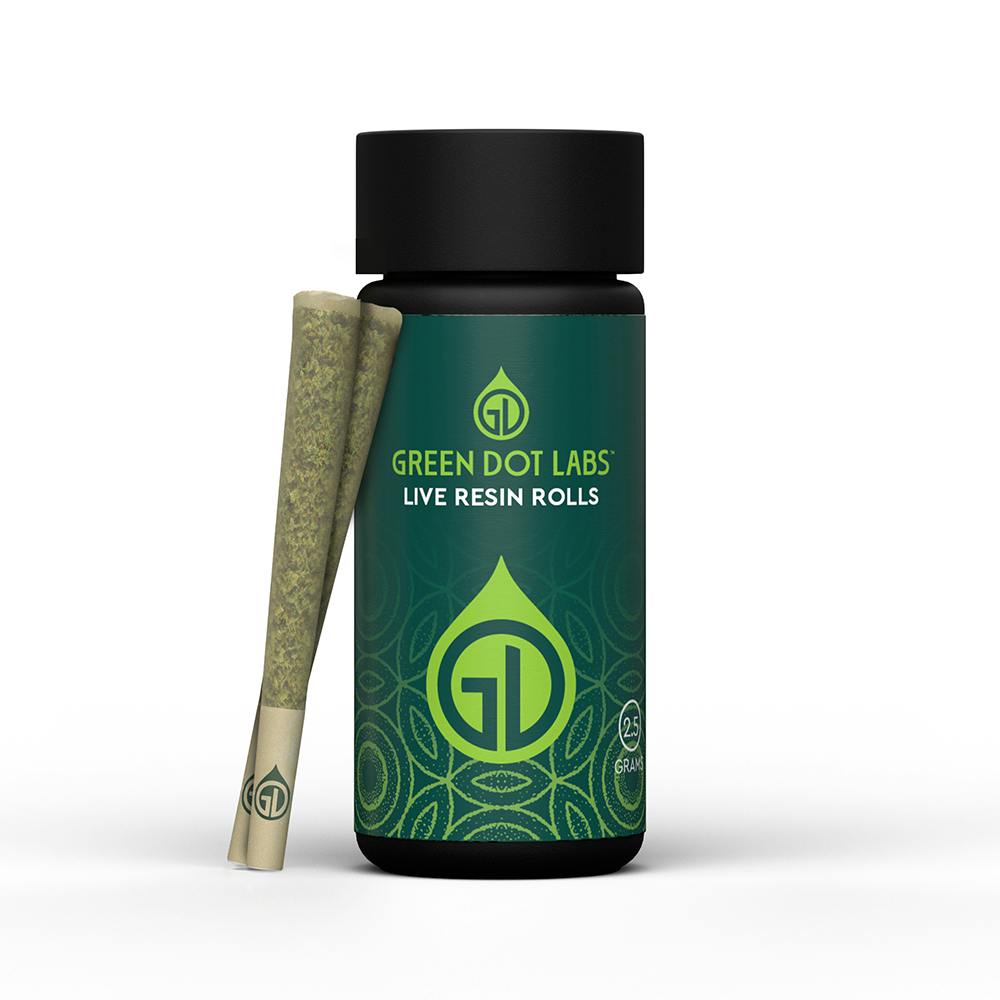 Candy Cake + Rainbow Belts V2 | Live Resin Pre Roll - 2.5 g - 5 Pack