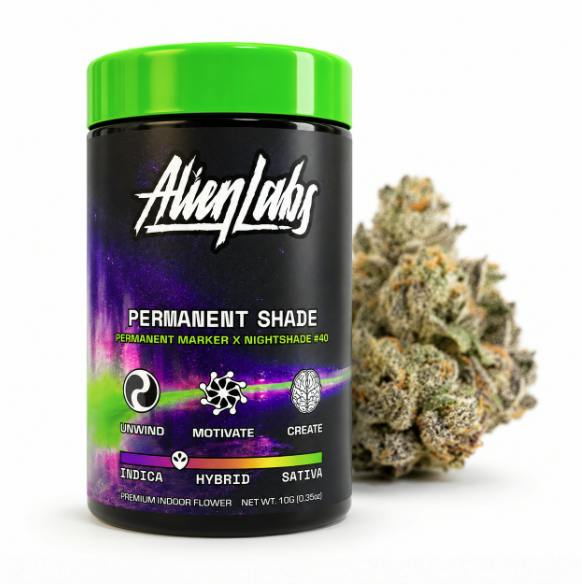 Permanent Shade | Indoor Prepacked Flower - 10 g