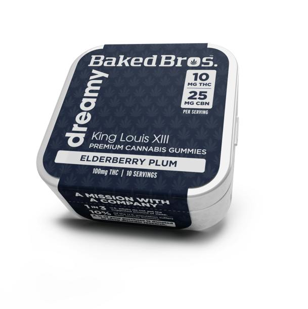 Dreamy Elderberry Plum | THC:CBN 2:5 Gummy - 100 mg