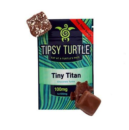 Tiny Titan | Chocolate Turtle - 100 mg