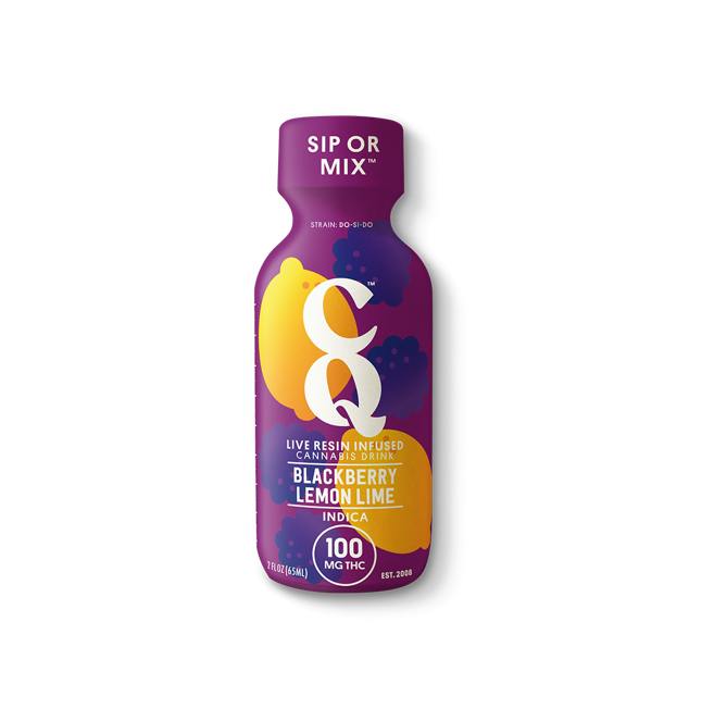 Blackberry Lemon Lime | Live Resin Infused Shot - 100 mg