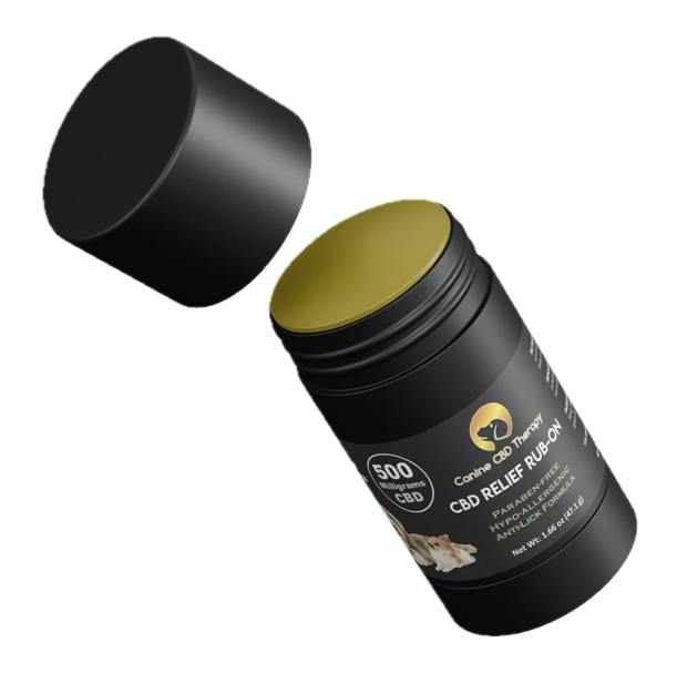 Canine CBD Relief Rub-On | 500mg CBD Topical - 2.5 g